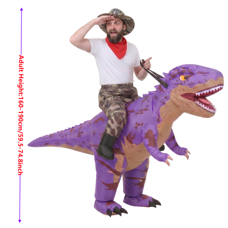 Funny Camo purple T-Rex Inflat - огляд і ціна Suits