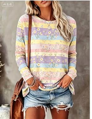 Women Long Sleeve T‑Shirt Past - огляд і ціна T-Shirts
