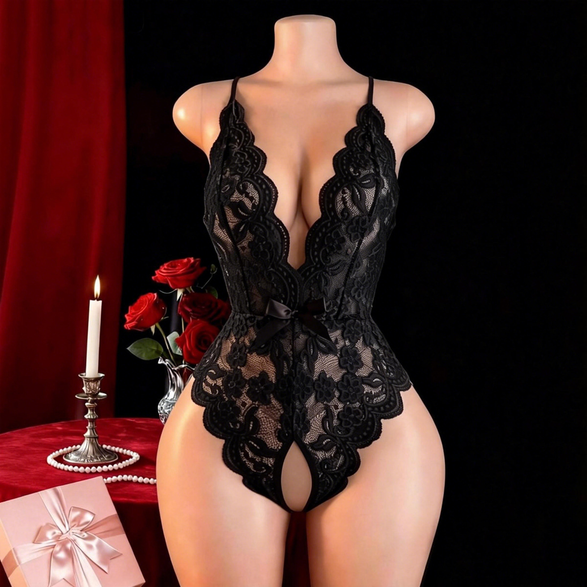 Hot Crotchless Sexy Lingerie F - огляд і ціна Underwear