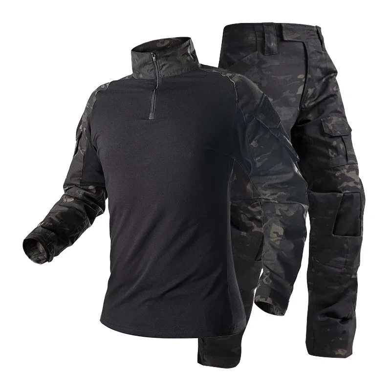 Men's Tactical Combat Uniform  - огляд і ціна Tactical Military Shirt Cargo