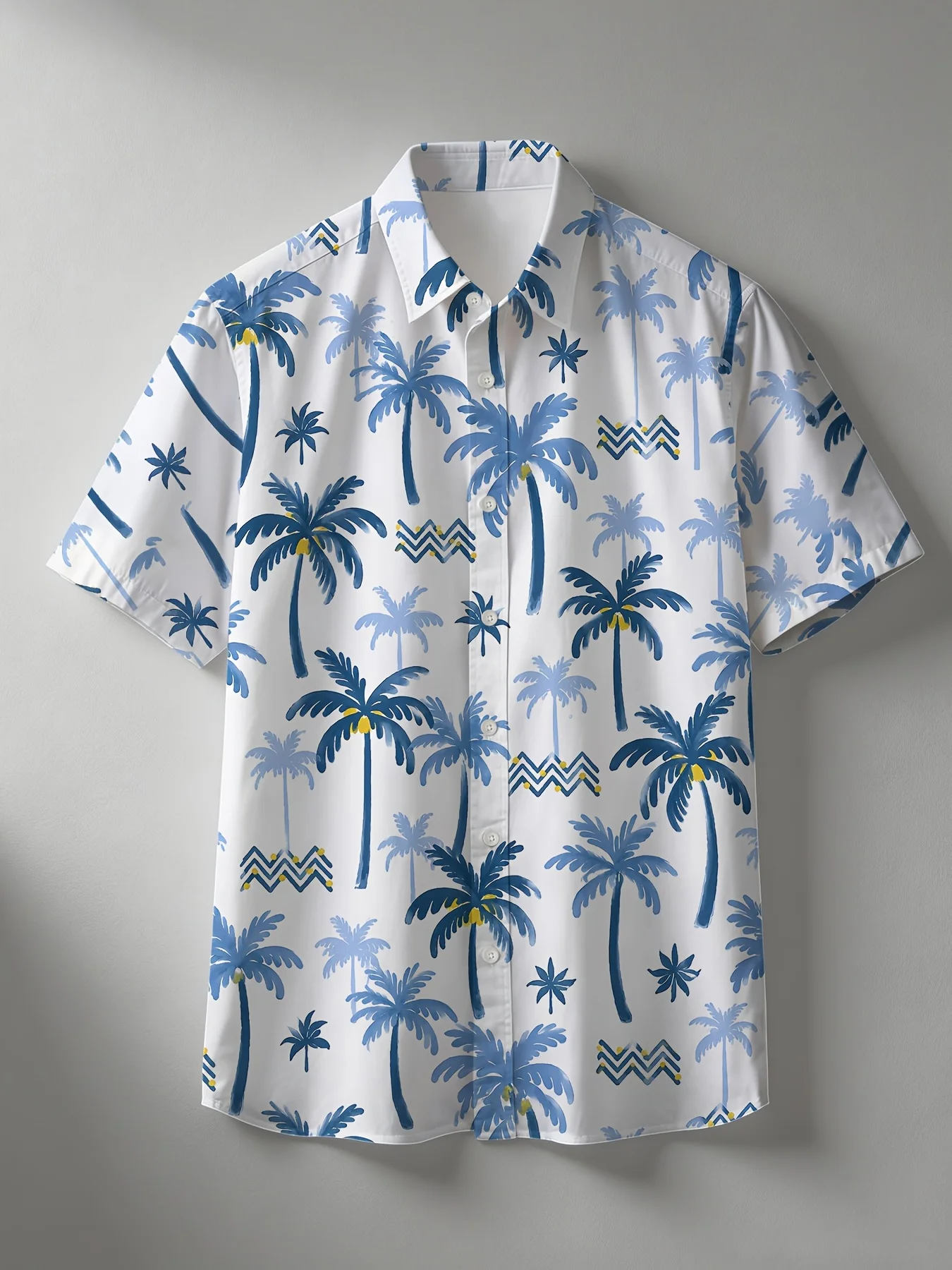 Men Vintage Classic Car Palm T - огляд і ціна Vintage Hawaiian Floral Shirt