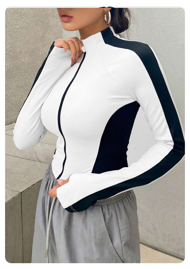 Yoga Clothes Stand Up Collar J - огляд і ціна Jackets