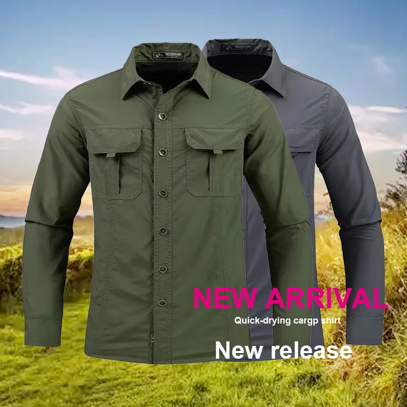 5XL Men Lightweight Quick-Dryi - огляд і ціна Tactical Military Shirt Cargo