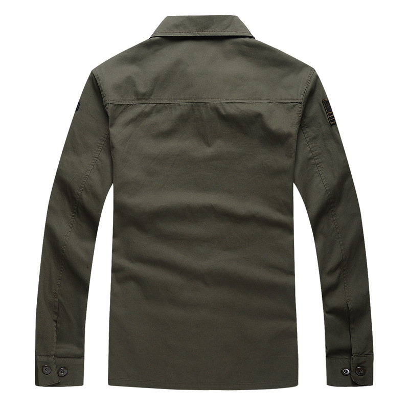 Men's Cotton Military Enthusia - огляд і ціна Tactical Military Shirt Cargo