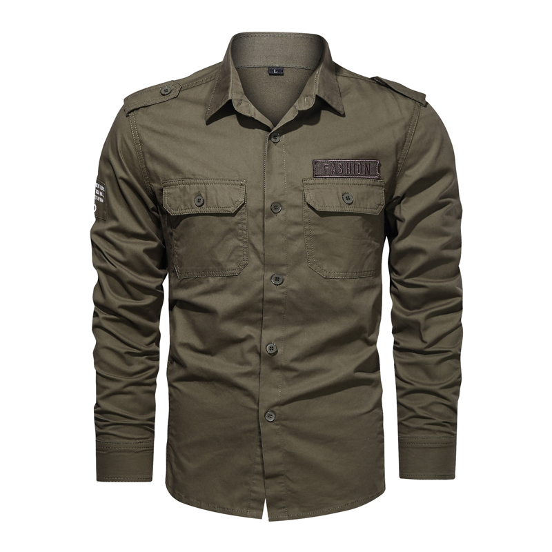 Cargo Shirts for Men Military  - огляд і ціна Tactical Military Shirt Cargo