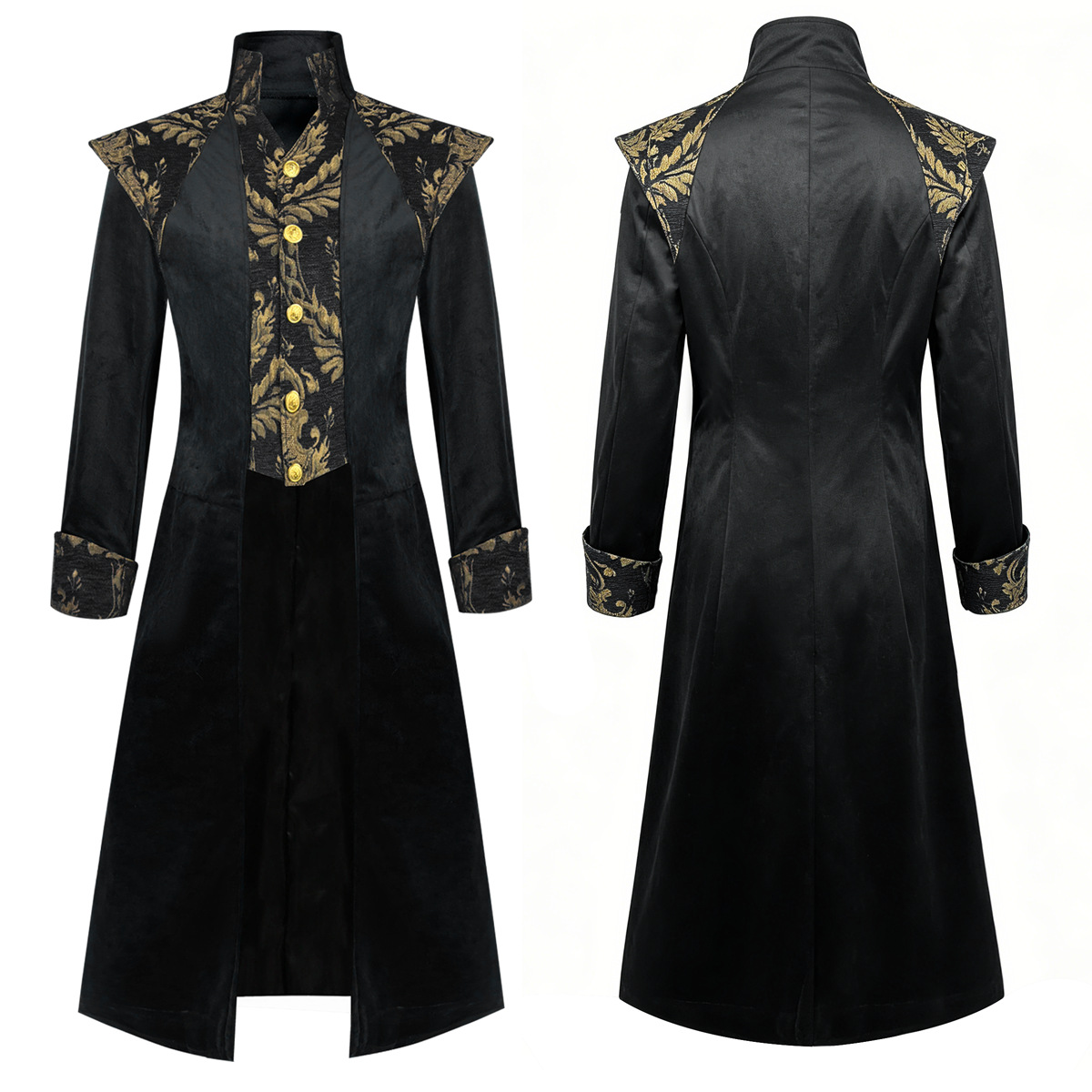 Men Medieval Steampunk Tailcoa - огляд і ціна Jackets